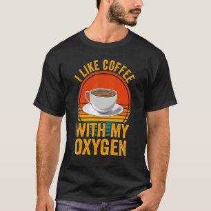 Camiseta Eu Gosto De Café Com Minha Cotação De Café De Oxig