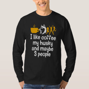 Camiseta Eu Gosto De Café Meu Rouco E Talvez 3 Cafés Pessoa