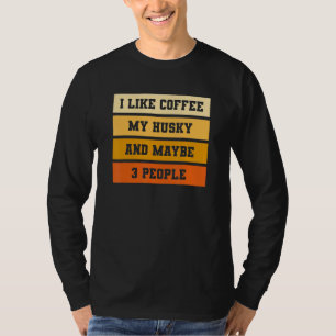 Camiseta Eu Gosto De Café Meu Rouco E Talvez 3 Pessoas