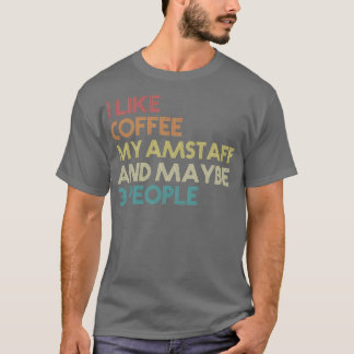 Camiseta Eu Gosto De Café Minha Equipe E Talvez Três Pessoa