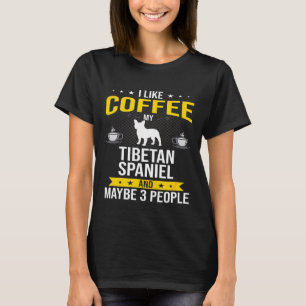 Camiseta Eu Gosto De Café Tibetano Espanhol Talvez 3 Pessoa