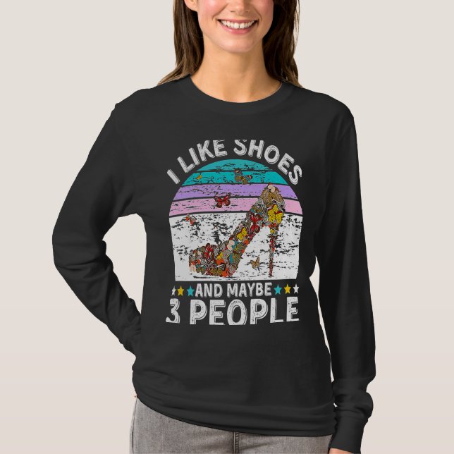 Camiseta Eu Gosto De Calçados E Talvez De Três Coletores De (Frente)