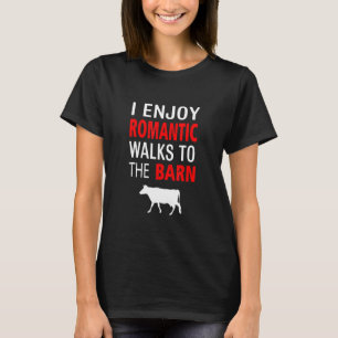 Camiseta Eu Gosto de Caminhadas Românticas até a Vaca do Ce