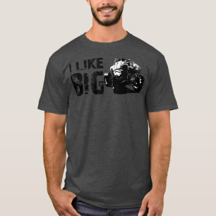 Camiseta Eu gosto de caminhões grandes