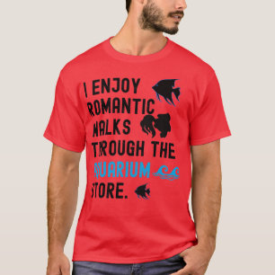 Camiseta Eu Gosto De Caminhos Românticos Através Da Loja De
