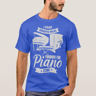 Camiseta Eu Gosto De Caminhos Românticos Através Da Loja De