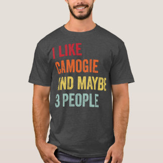 Camiseta Eu Gosto De Camogie Talvez 3 Pessoas
