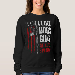 Camiseta Eu Gosto De Canhões E Talvez 3 Pessoas De Arma De