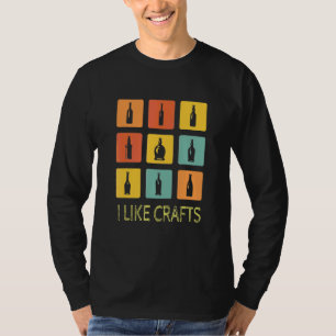 Camiseta Eu Gosto de Cerveja Artesanal Cervejeiro Produção