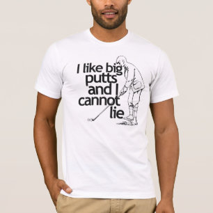 Camiseta Eu gosto de coisas grandes e não consigo mentir