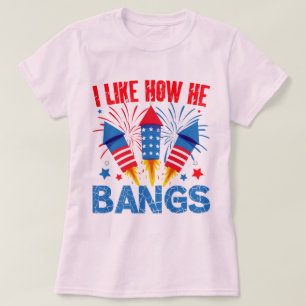 Camiseta Eu Gosto De Como Ele Bata Casal Correspondente À R