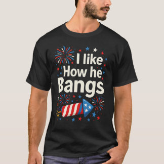 Camiseta Eu Gosto de Como Ele Faz Fogos de Artifício Divert