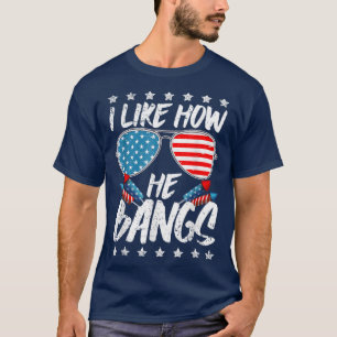 Camiseta Eu gosto de como ele queima o trabalho de fogo 4 d