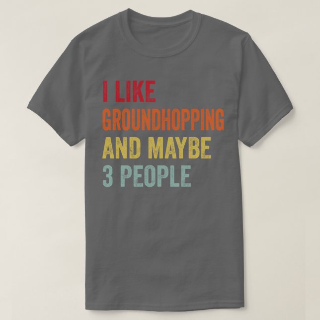 Camiseta Eu Gosto De Compras, Talvez 3 Pessoas (Frente do Design)