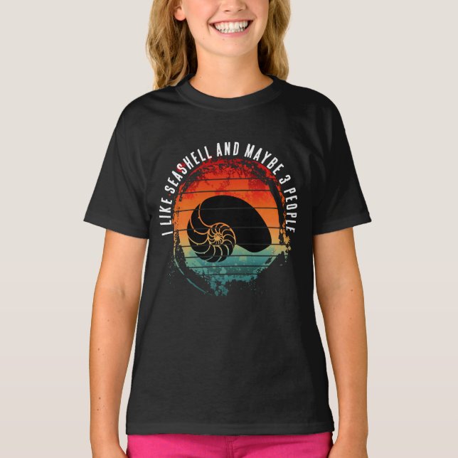 CAMISETA EU GOSTO DE CONCHA E TALVEZ 3 PESSOAS (Frente)