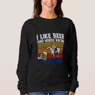 Camiseta Eu Gosto De Corrida De Cavalo E Roupa De Corrida D