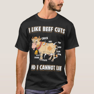 Camiseta Eu Gosto De Cortes De Carne E Não Posso Mentir Faz
