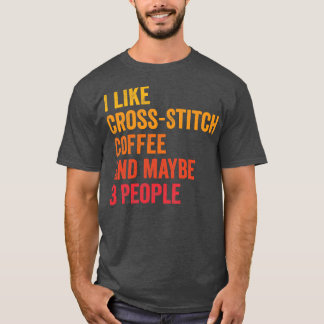 Camiseta Eu Gosto De Cross E Café Talvez 3 Pessoas