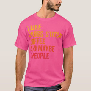 Camiseta Eu Gosto De Cross E Café Talvez 3 Pessoas