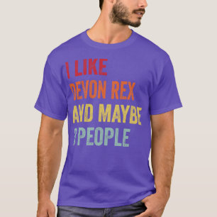 Camiseta Eu Gosto De Devon Rex Talvez 3 Pessoas