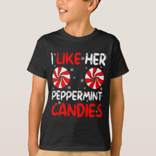 Camiseta Eu Gosto de Doces de Hortelã dela Par Conjunto Nat