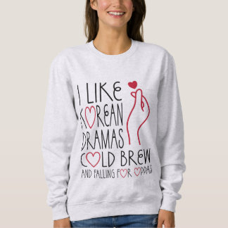 Camiseta Eu Gosto De Dramas Coreanos De Breu Frio