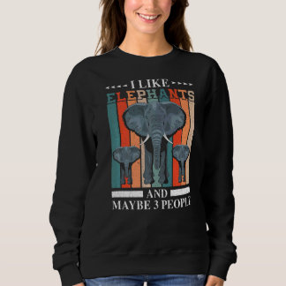 Camiseta Eu Gosto De Elefantes E Talvez 3 Pessoas De Anima 