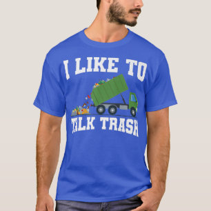 Camiseta Eu Gosto De Falar De Saneamento De Caminhões De Li