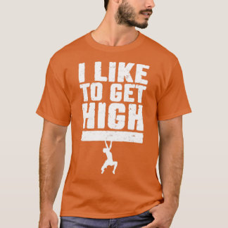 Camiseta Eu Gosto De Fazer Escala De Calha De Escalada De A