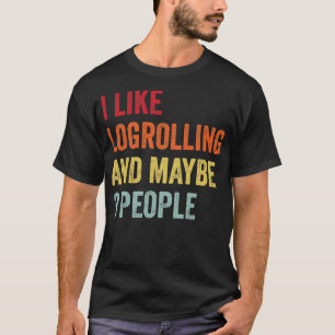 Camiseta Eu Gosto De Fazer Login Talvez 3 Pessoas