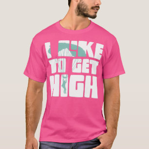 Camiseta Eu Gosto De Fazer O Skydiver De Avião De Alta Retr