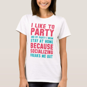 Camiseta Eu Gosto De Festa