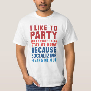 Camiseta Eu Gosto De Festa