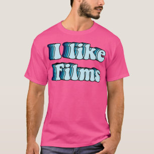 Camiseta Eu Gosto De Filmes