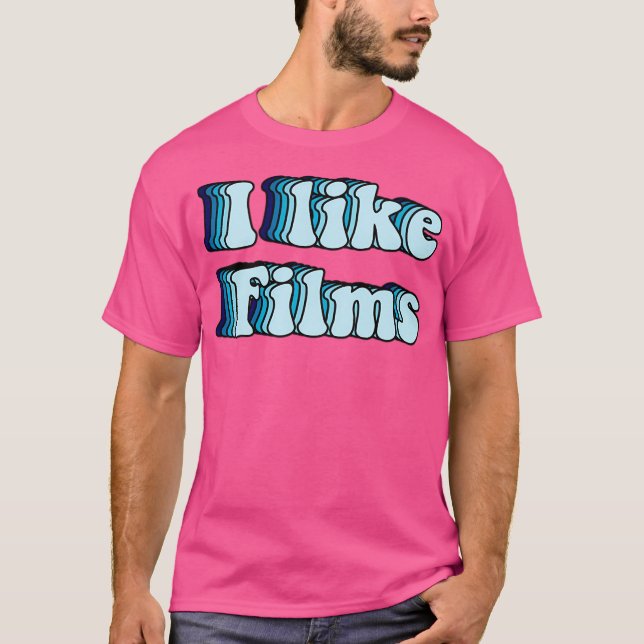 Camiseta Eu Gosto De Filmes (Frente)
