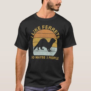 Camiseta Eu Gosto De Furões E Talvez De Três Apresentadores