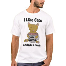 Eu Gosto De Gatos E Café E Talvez 3 Pessoas