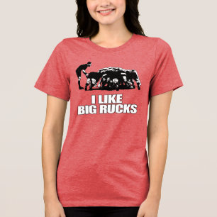 Camiseta Eu Gosto de Grande Rucks Amante de Rugby no Dia do