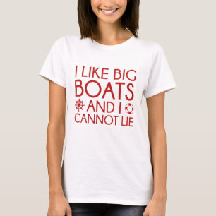 Camiseta Eu Gosto De Grandes Barcos