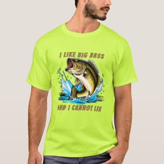 Camiseta Eu Gosto de Grandes Bass e Não Posso Mentir Divers