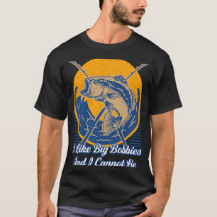 Camiseta Eu Gosto De Grandes Bobbies Voando Com Humor De Pe