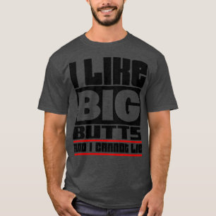 Camiseta Eu gosto de grandes bumbuns e não posso mentir