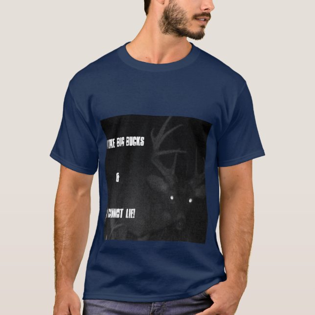 Camiseta Eu gosto de grandes dólares e não posso mentir cam (Frente)
