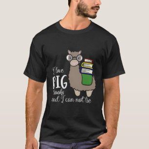 Camiseta Eu Gosto De Grandes Livros E Não Mato.