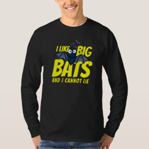 Camiseta Eu Gosto de Grandes Morcegos E Não Posso Mentir Mo