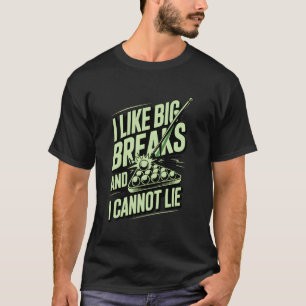 Camiseta Eu Gosto de Grandes Pausas e Não Posso Mentir Pisc