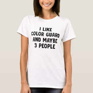 Camiseta Eu Gosto De Guarda De Cor E Talvez De 3 Pessoas