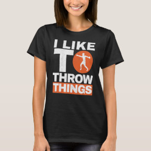 Camiseta Eu Gosto De Jogar Coisas No Rastreio E No Campo
