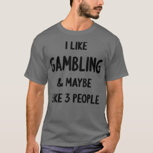 Camiseta Eu Gosto De Jogo E Talvez Como 3 Pessoas De Jogo L