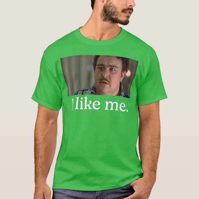 Camiseta Eu gosto de John Candy em Planesrains Automobiles  (Frente)